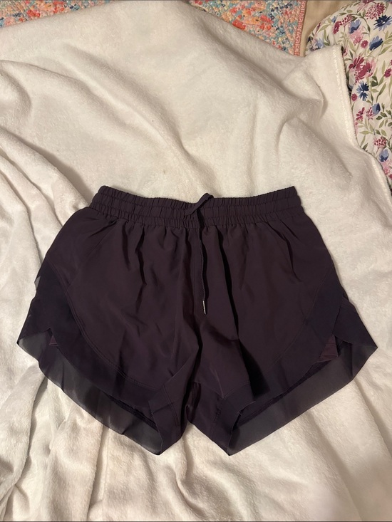 HALARA Pants - HALARA Women's Layered Athletic Shorts in Deep Plum